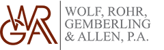 WOLF, ROHR, GEMBERLING & ALLEN, P.A.